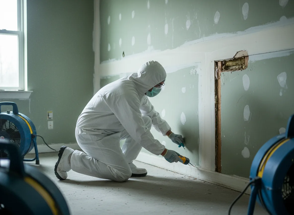 Water Damage Restoration company in Midland, SD